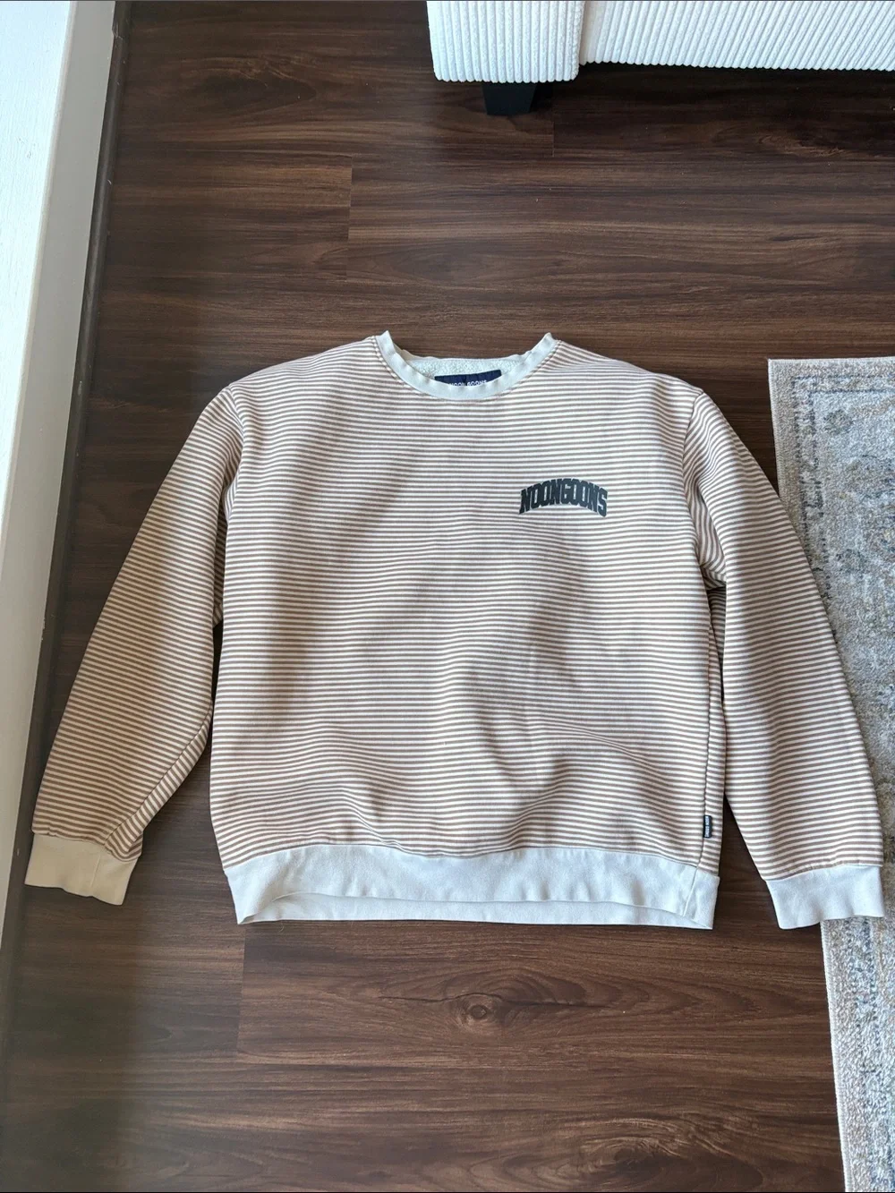 Noongoons Stripe Crewneck